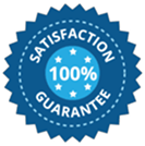 100% Satisfaction Guarantee badge